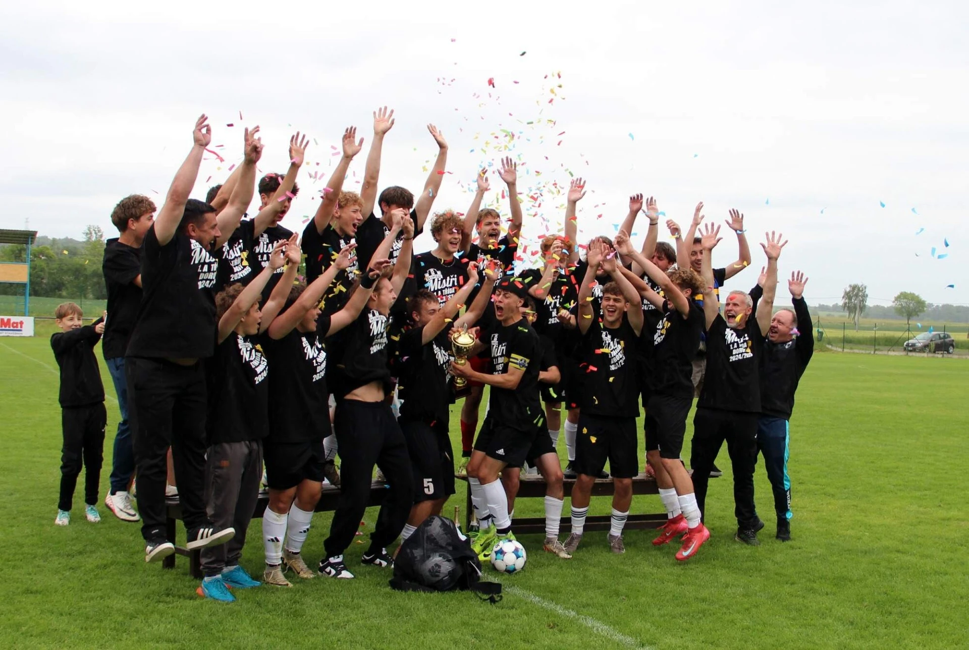 Oslavy poháru 1.A třídy dorostu