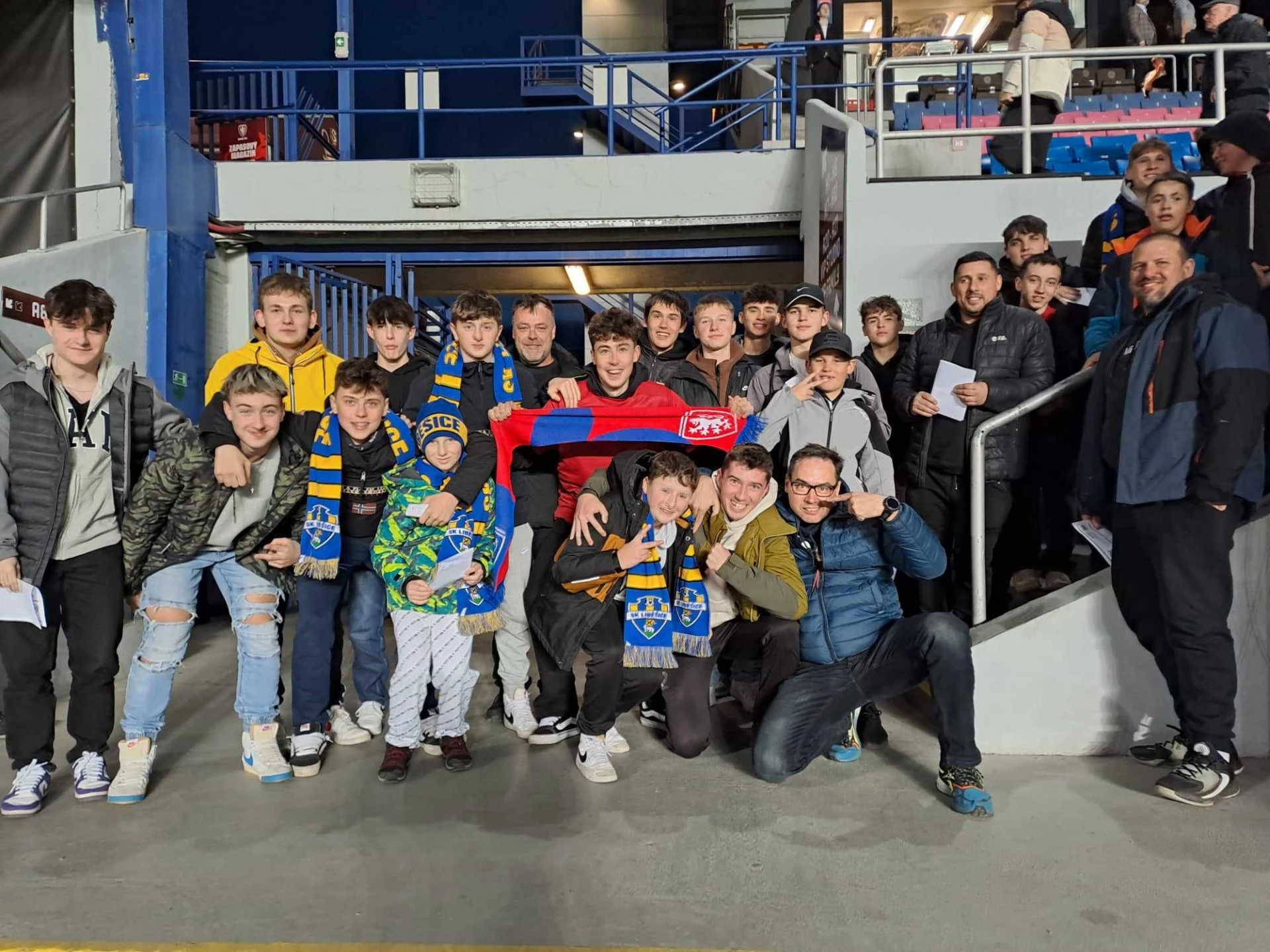 Mládež SKL na reprezentačním utkání