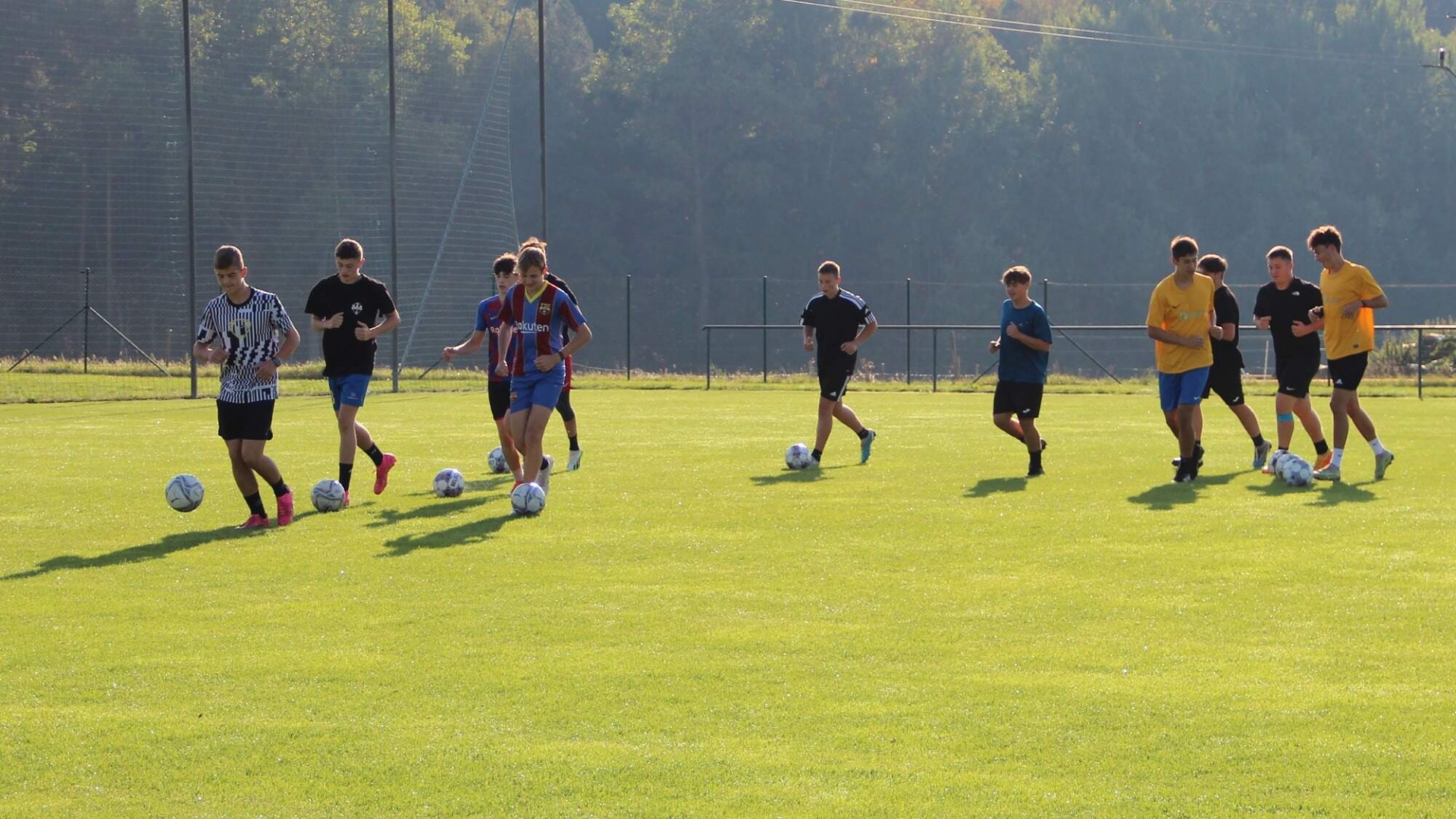 Proběhlo fotbalové soustředění mládeže